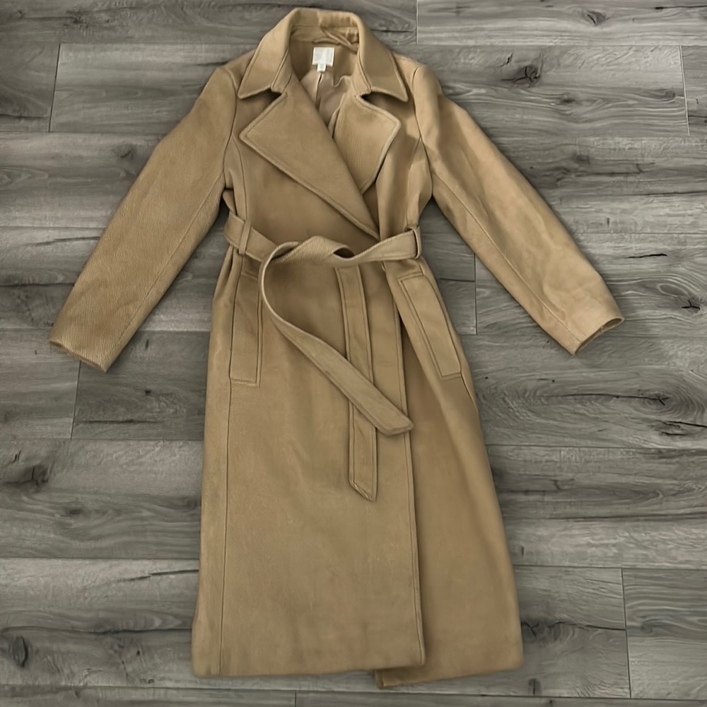 H&M Coat with belt